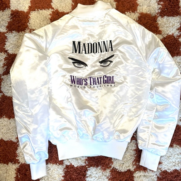 1987 Madonna World Tour Bomber Jacket (Original Merch) - Picture 1 of 5